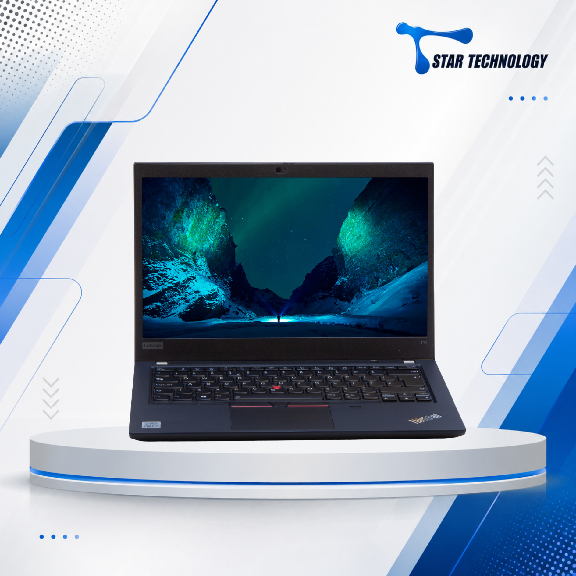 Lenovo ThinkPad T14 Laptop • Core i7-10th Generation • 16GB RAM • 512GB SSD • 14" Display